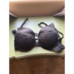 VICTORIA’S SECRET 34B BRA LOT BLACK LACE PUSH UP SO SEXY PADDING